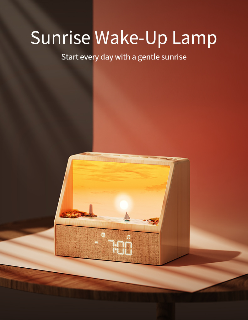 Novelty Gifts - Star Projector Sunset Lamp Portable Bedside