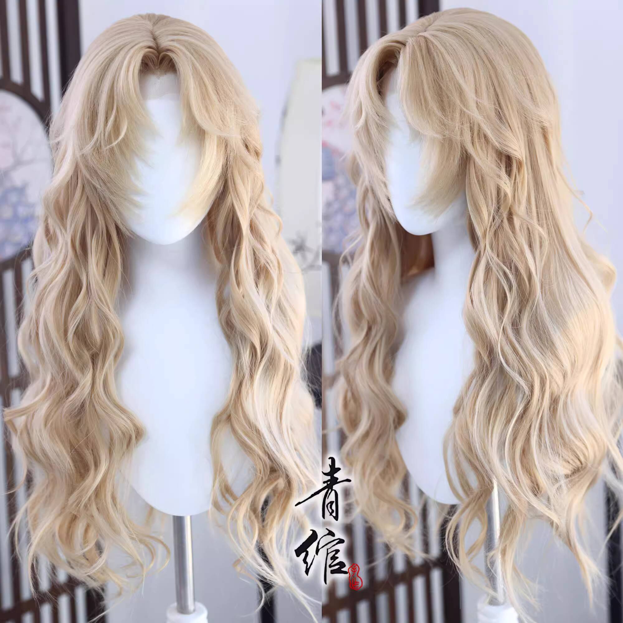 Anime Cosplay Wig Heat Resistant - Vermouth Berumotto Styled Wig Cosplay Kudou