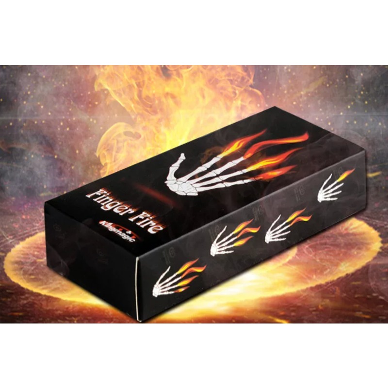 Thumb Tip Magic Trick Set - 4Pcs/set Finger Fire Magic Tricks Fire