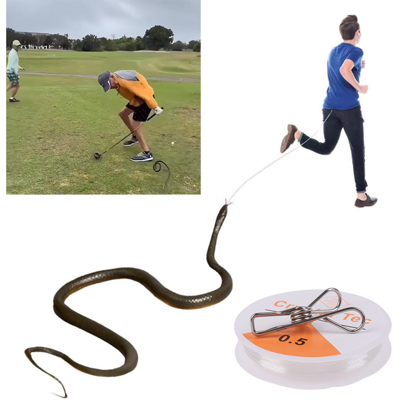 Outdoor Snake Prank with Strin - đánh giá và giá Prank Toys