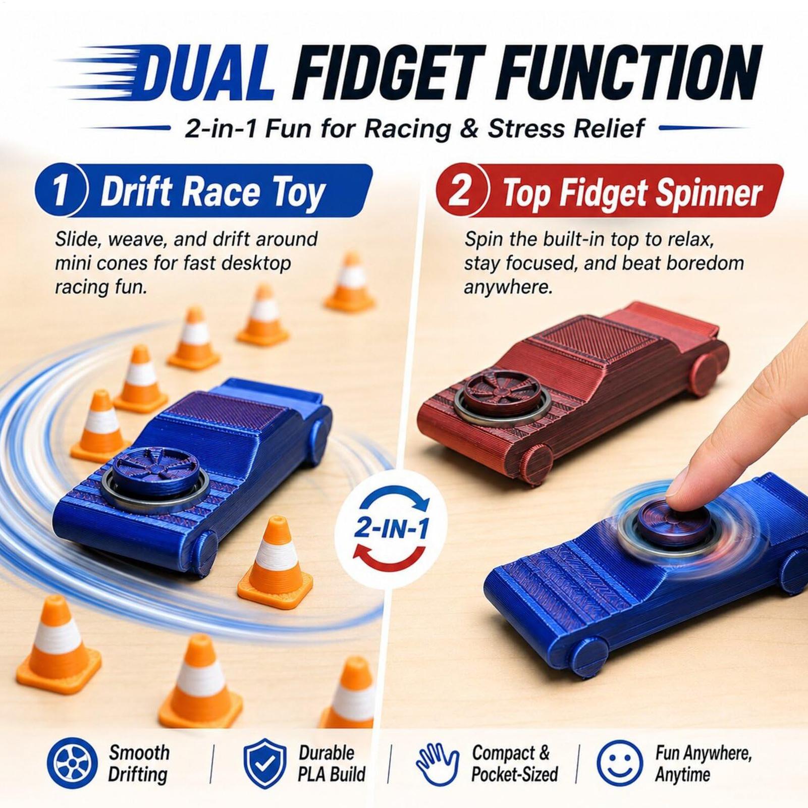 Mini Pocket Drift Car Fidget T - đánh giá và giá Novelty Gifts
