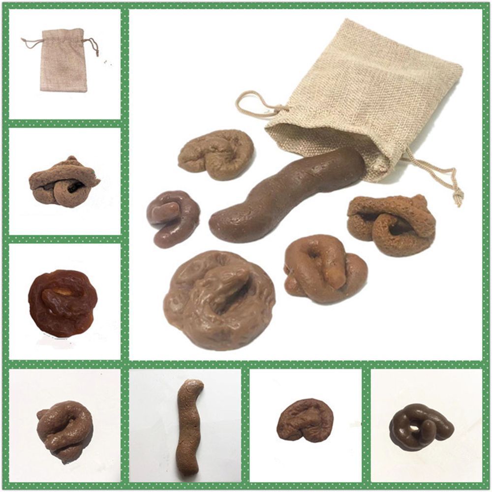 6Pcs Turd Mischief Tricky  Gad - đánh giá và giá Fake Poop Gag Gift