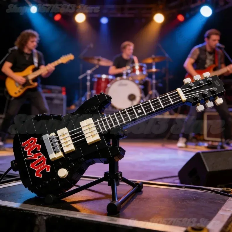 Brick Guitar Model Kit DIY Min - đánh giá và giá Novelty Gifts