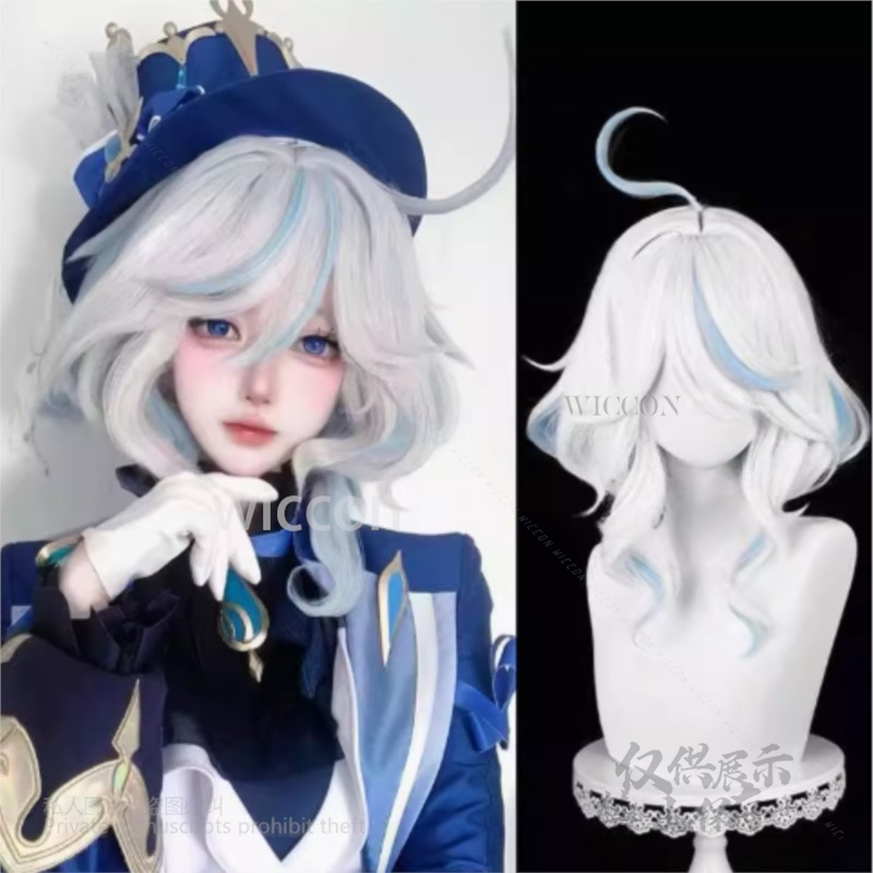Anime Game Furina Cosplay Cost - đánh giá và giá Anime Cosplay Wig Heat Resistant