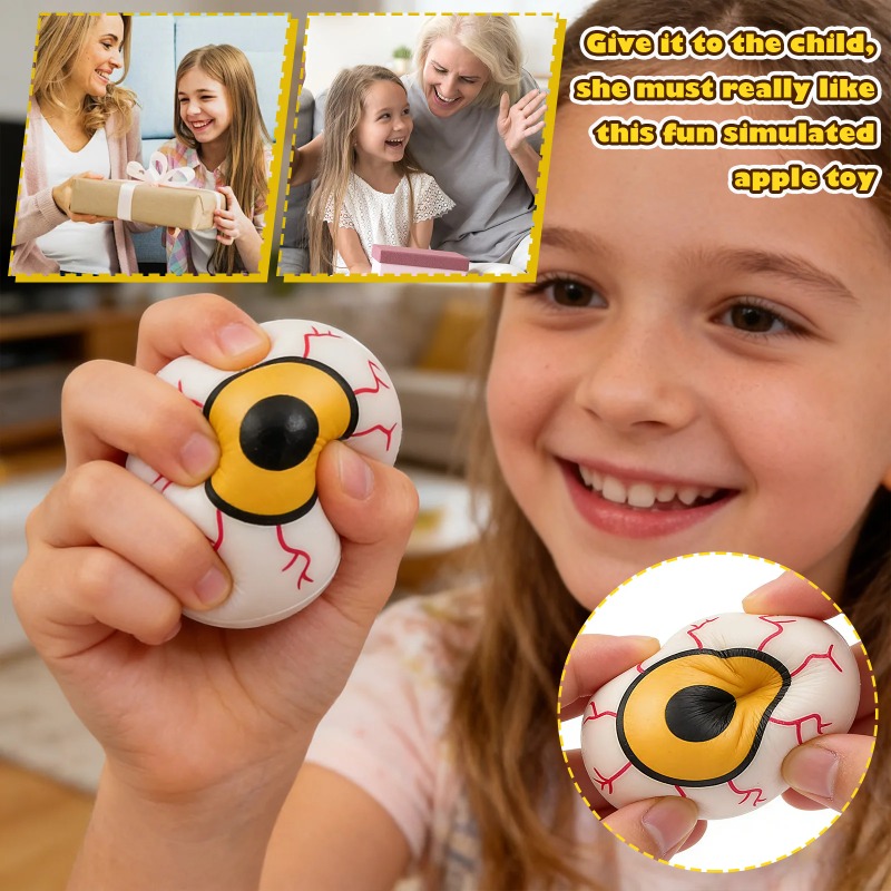 Hot Sale Scary Eyeball Stress  - đánh giá và giá Prank Toys