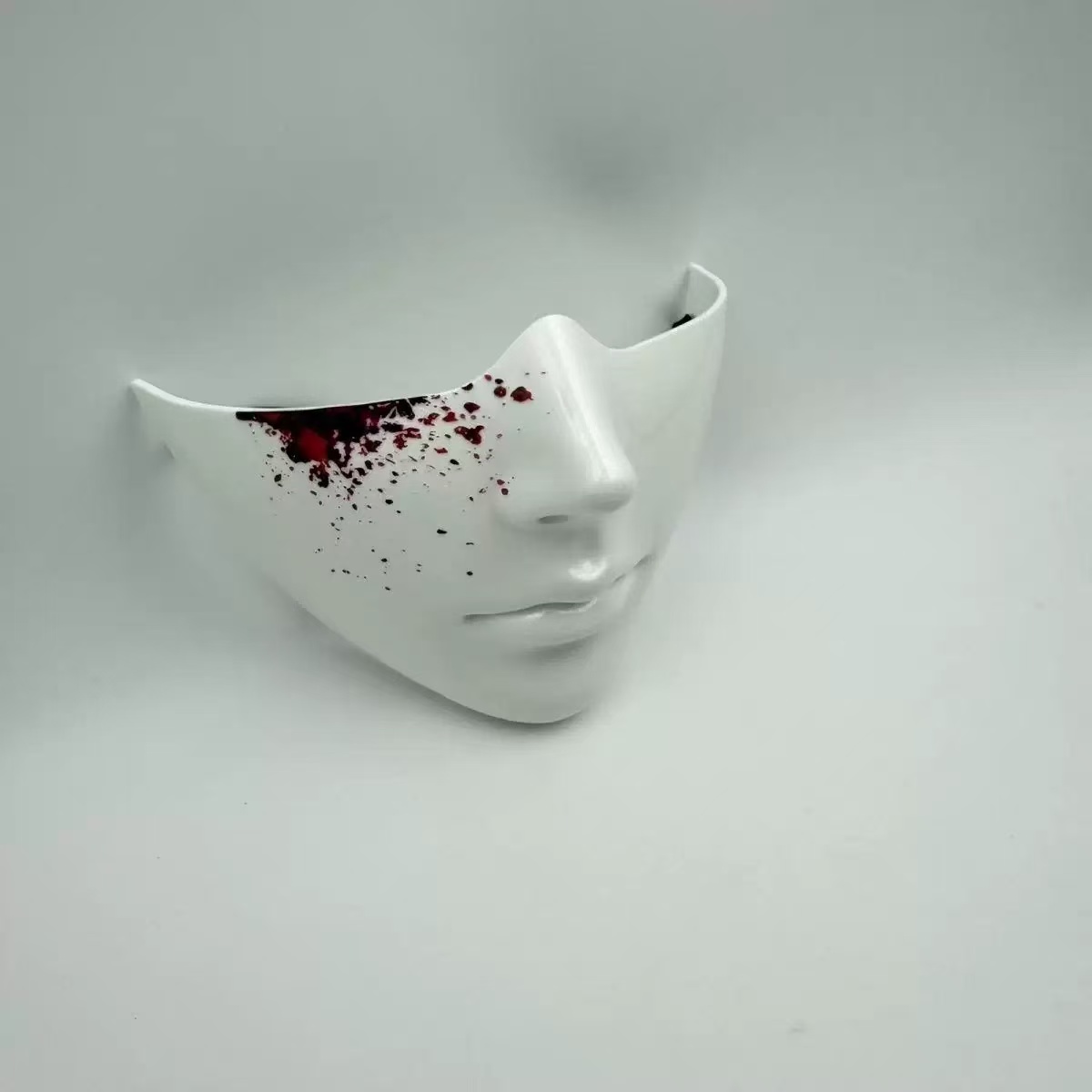 Half Face Human Mask Smooth Fa - đánh giá và giá Led Purge Mask Halloween