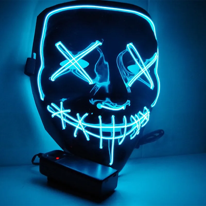 Wireless Scary Glowing Mask LE - đánh giá và giá Led Purge Mask Halloween