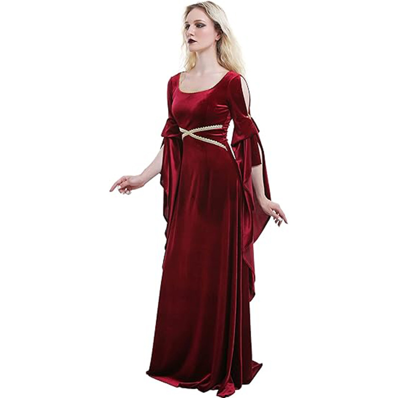 Women Medieval Dress Red Queen - đánh giá và giá Medieval Renaissance Dress Women