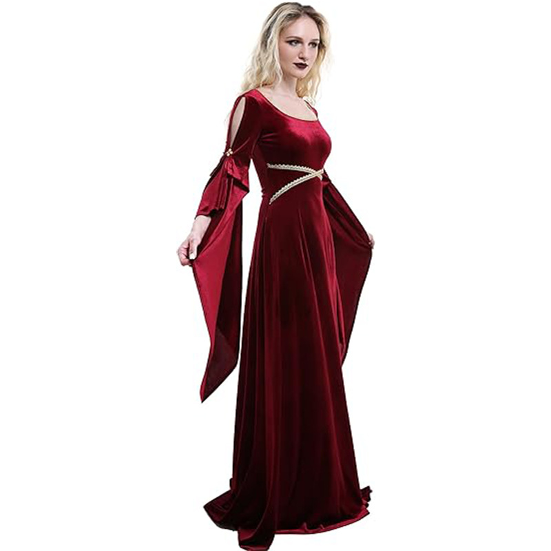 Women Medieval Dress Red Queen - đánh giá và giá Medieval Renaissance Dress Women