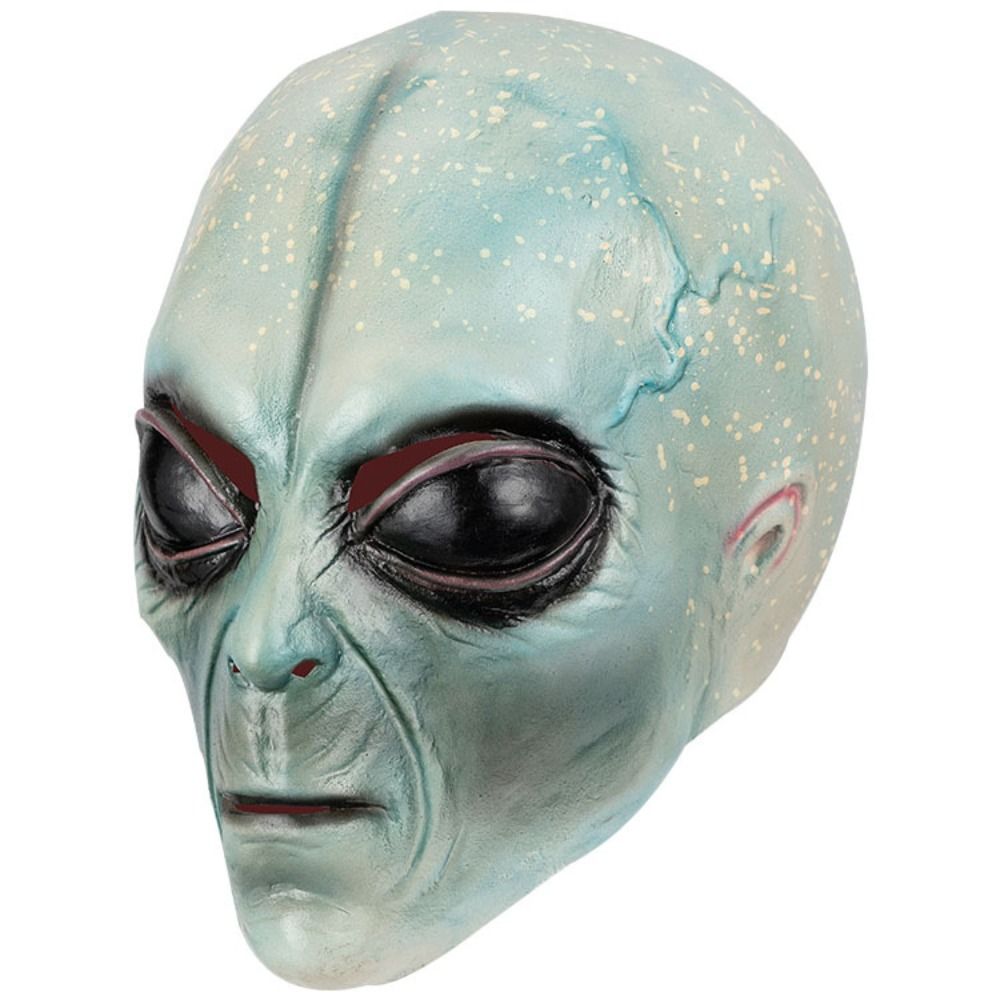 Latex Material Alien Mask Full - đánh giá và giá Latex Alien Mask Realistic
