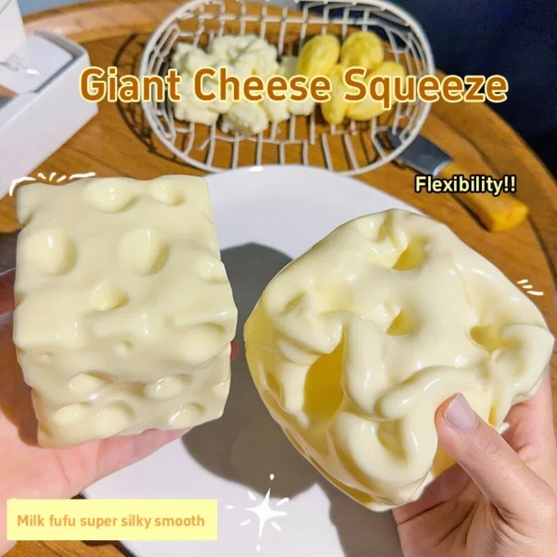 Taba Squishy Cheese Cube Stres - đánh giá và giá Novelty Gifts
