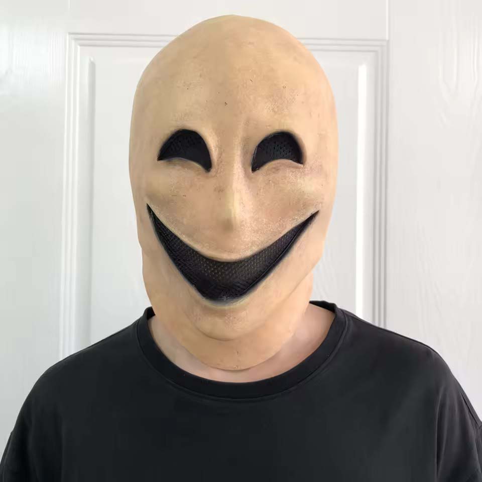 Faceless&Smile Man Halloween S - đánh giá và giá Latex Alien Mask Realistic