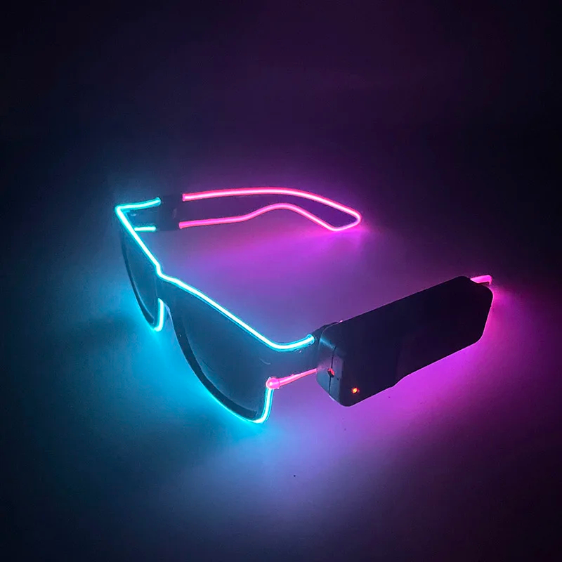 New Cool Wireless Glowing LED  - đánh giá và giá Glow In The Dark Party Glasses