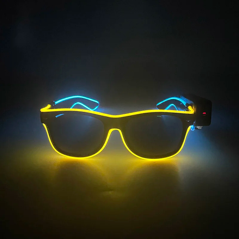 New Cool Wireless Glowing LED  - đánh giá và giá Glow In The Dark Party Glasses