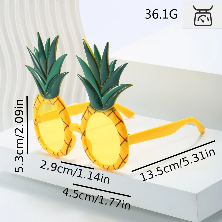 1-24PCS Fruit Eyeglasses Pinea - đánh giá và giá Glow In The Dark Party Glasses