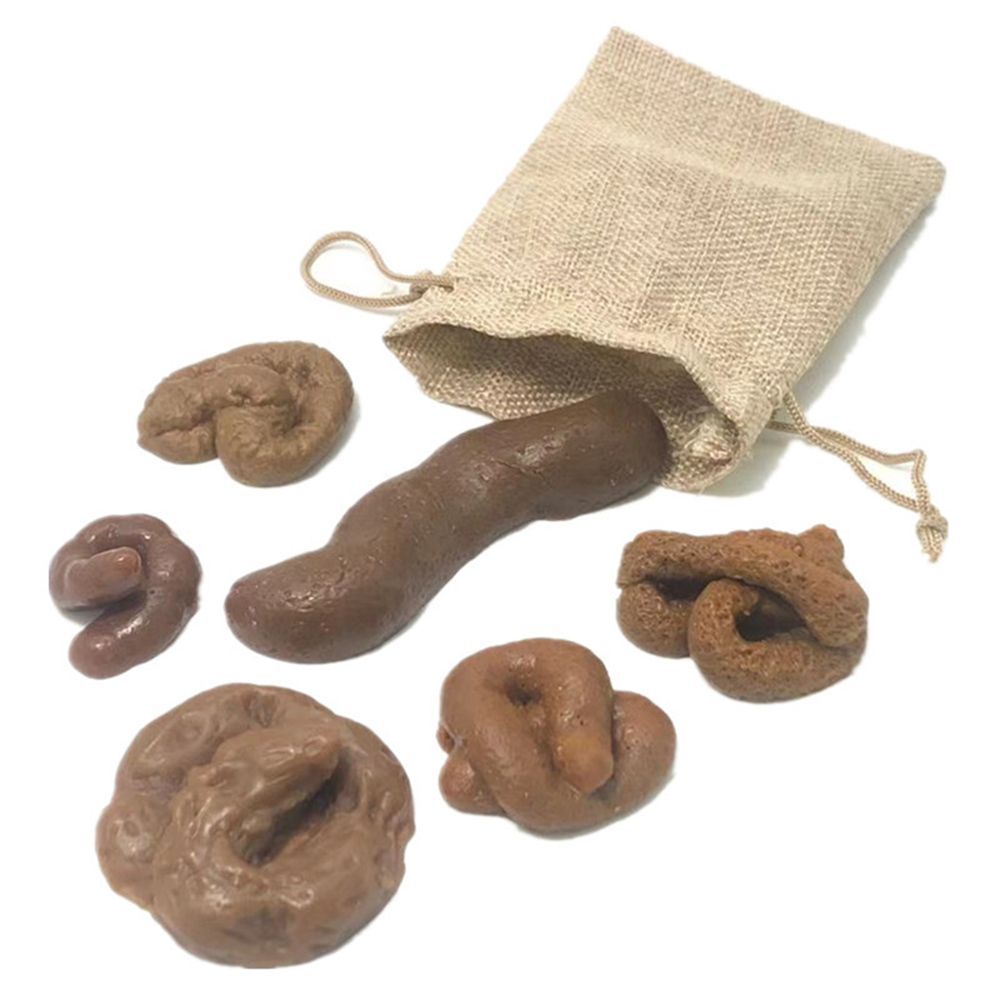 6Pcs Turd Tricky  Fool's Holid - đánh giá và giá Fake Poop Gag Gift