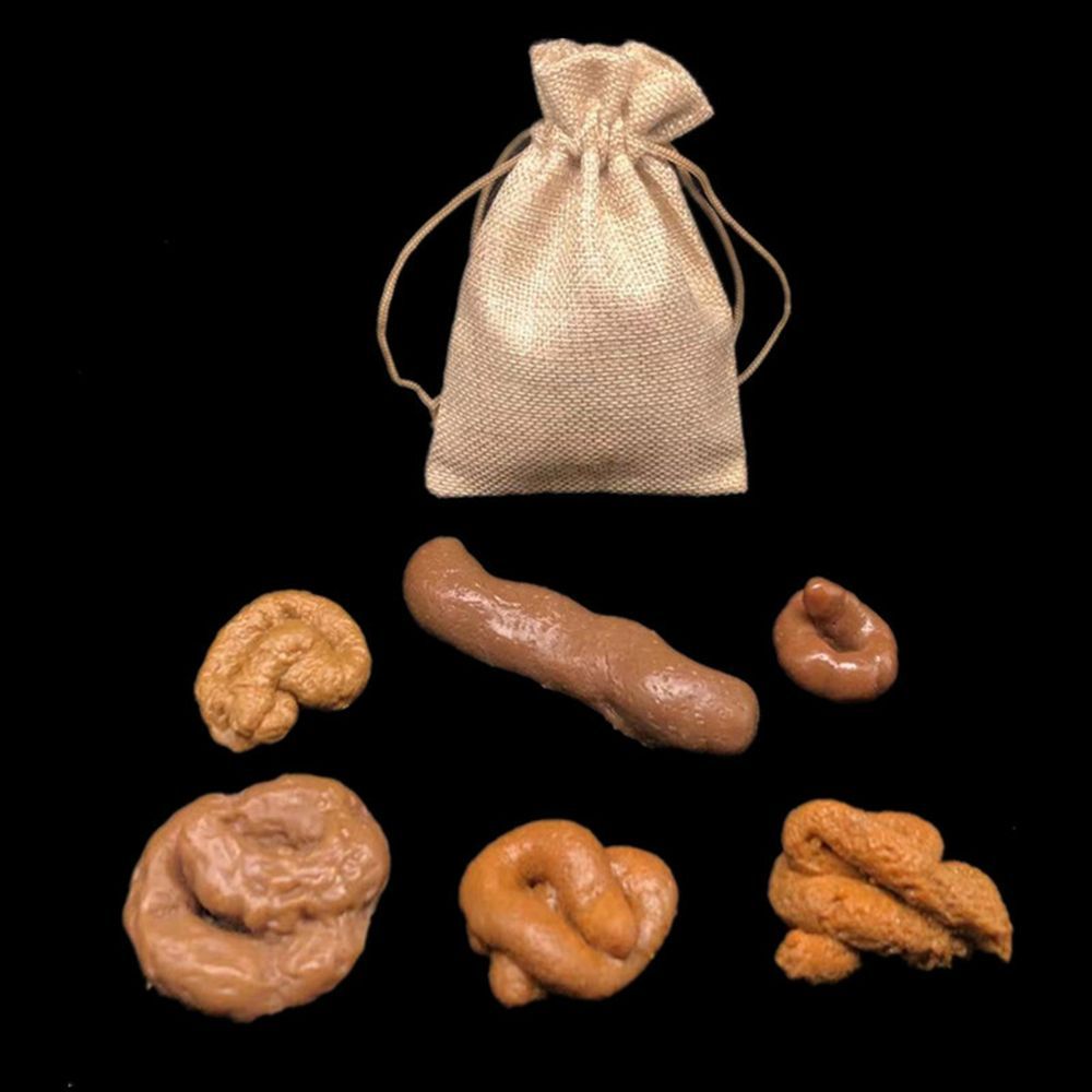 6Pcs Joke Gadget Squish Fool's - đánh giá và giá Fake Poop Gag Gift