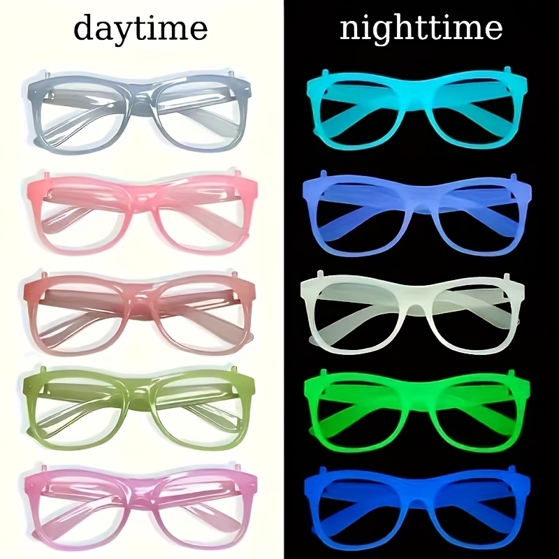 5/12 Pairs of Randomly Colored - đánh giá và giá Glow In The Dark Party Glasses
