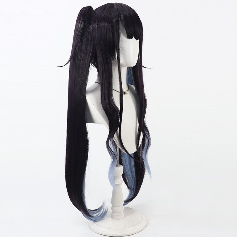 Aikiyo Fuuka Cosplay Wig Blue  - đánh giá và giá Anime Cosplay Wig Heat Resistant