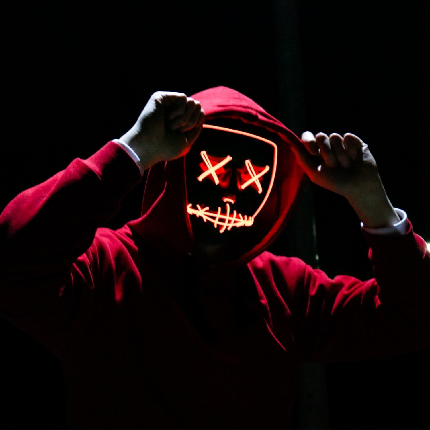 Wireless Bar Music Festival Ne - đánh giá và giá Led Purge Mask Halloween