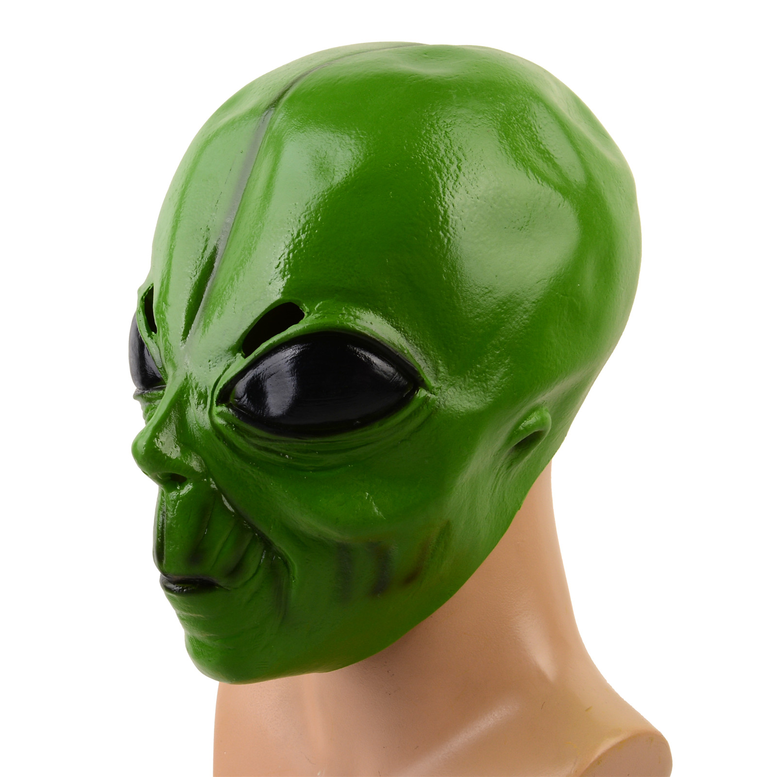 1pc Realistic Latex Green Alie - đánh giá và giá Latex Alien Mask Realistic