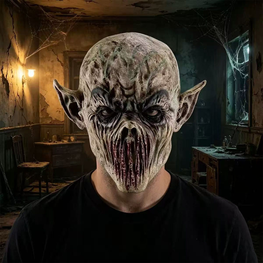 Halloween Scary Monster Mask R - đánh giá và giá Latex Alien Mask Realistic