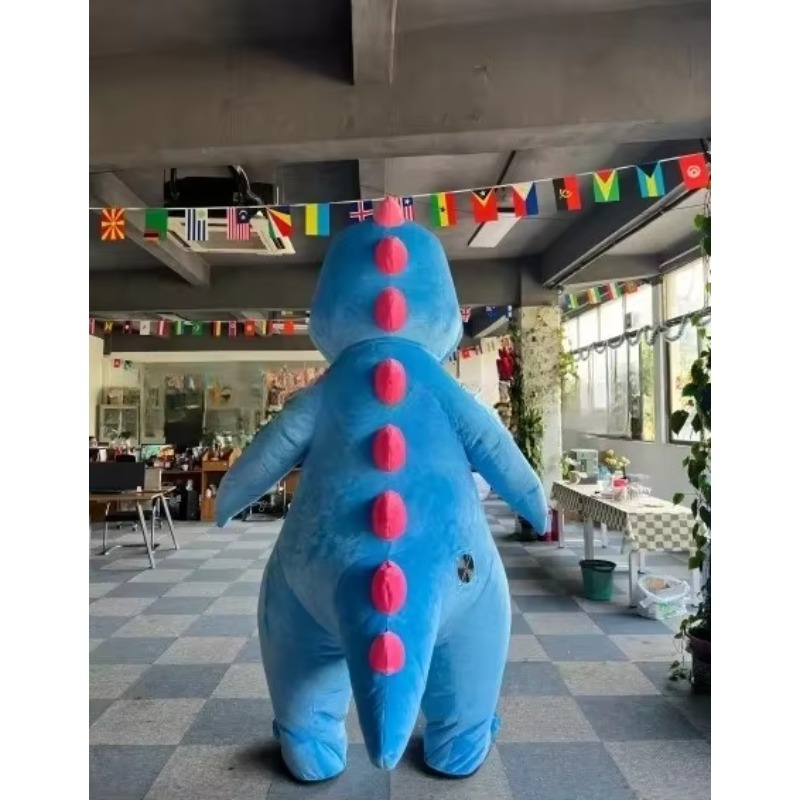 2m/2.6m Inflatable Blue Dragon - đánh giá và giá Inflatable Dinosaur Costume Adult