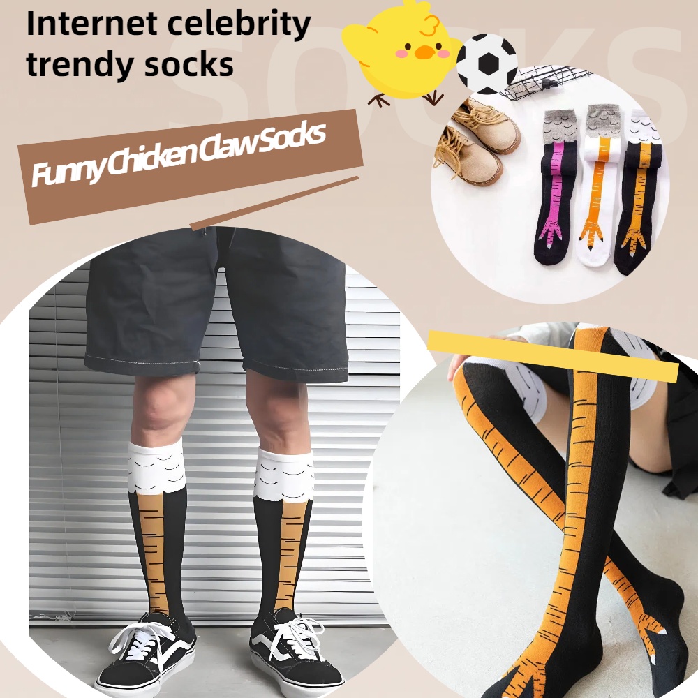 Men Women Funny 3D Chicken Soc - đánh giá và giá Funny Chicken Leg Socks