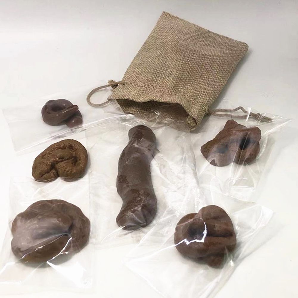6Pcs Turd Tricky  Gadget Squis - đánh giá và giá Fake Poop Gag Gift