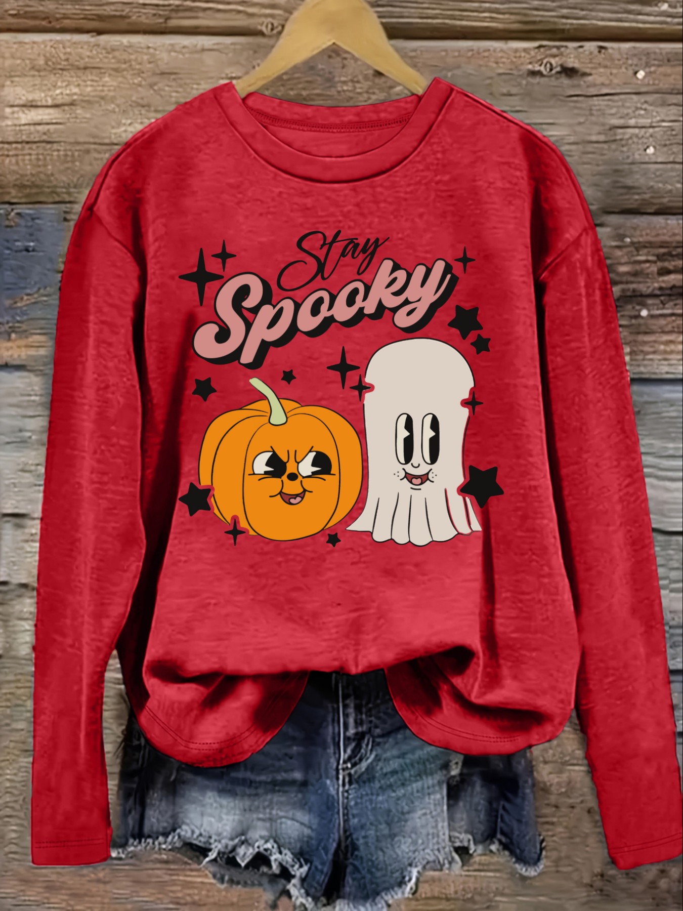 Women's Casual Long Sleeve Cre - đánh giá và giá Costumes