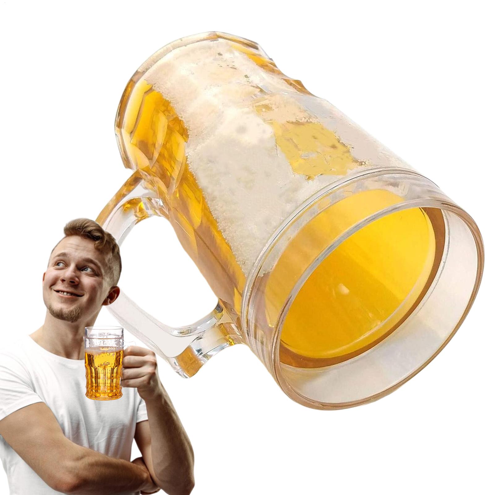 Fake Beer Mug Funny Water Cup, - đánh giá và giá Prank Toys