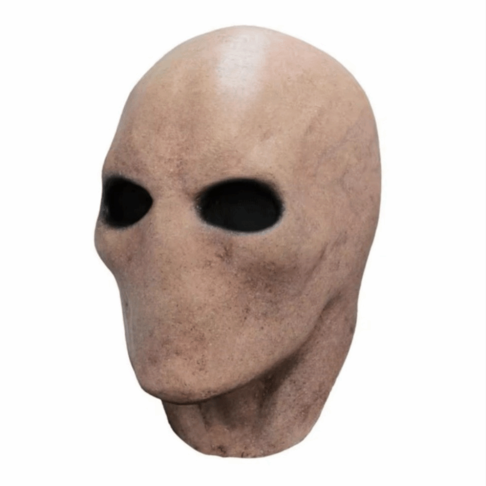 Faceless Man Halloween Slender - đánh giá và giá Latex Alien Mask Realistic